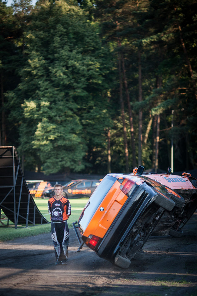 Gladiatorzy na stadionie - zdjęcia