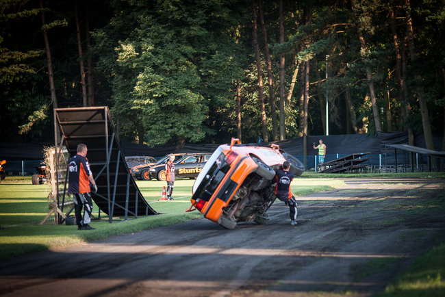 Gladiatorzy na stadionie - zdjęcia