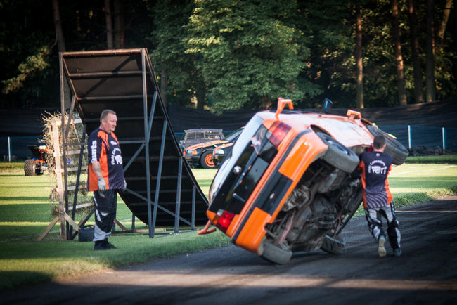 Gladiatorzy na stadionie - zdjęcia