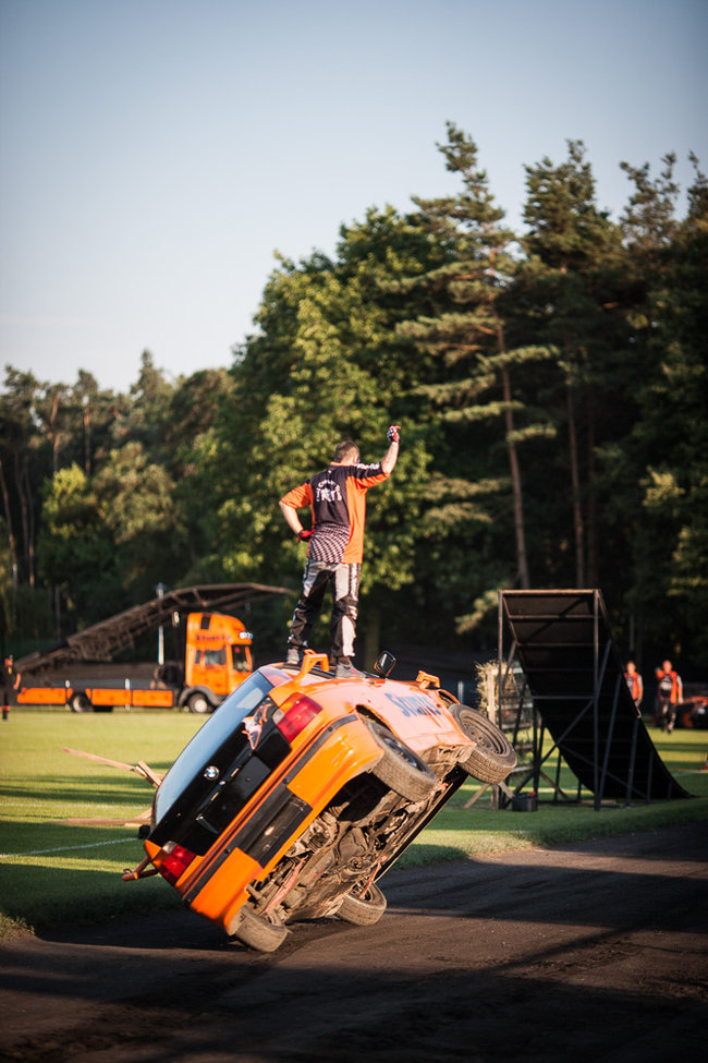 Gladiatorzy na stadionie - zdjęcia