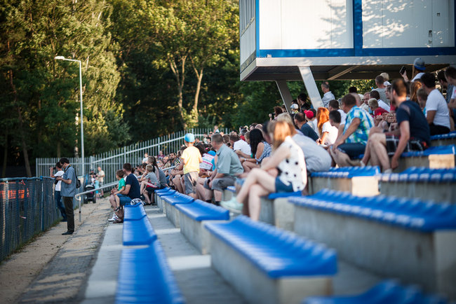 Gladiatorzy na stadionie - zdjęcia