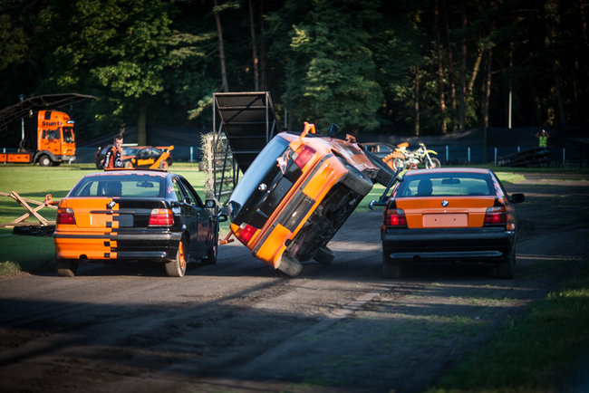Gladiatorzy na stadionie - zdjęcia
