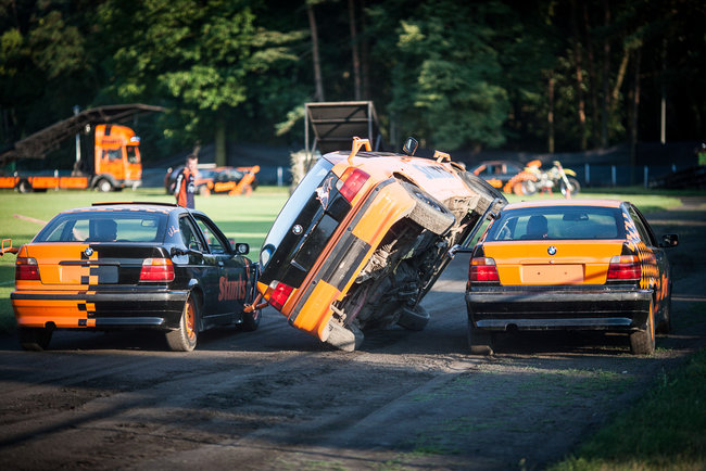 Gladiatorzy na stadionie - zdjęcia