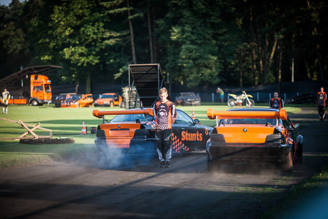 Gladiatorzy na stadionie - zdjęcia