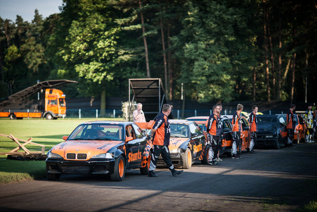 Gladiatorzy na stadionie - zdjęcia