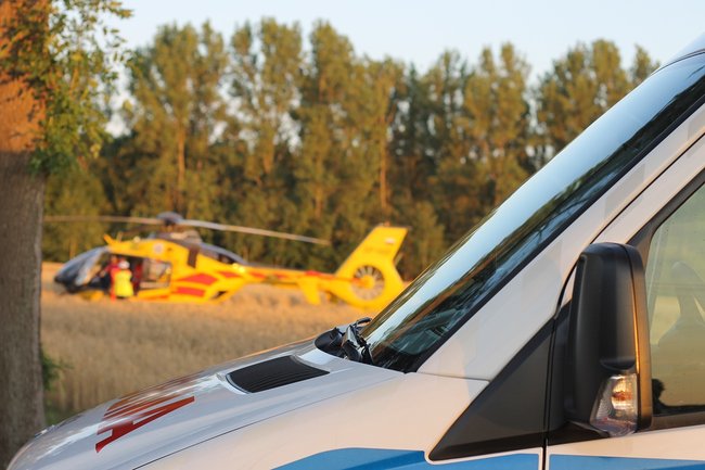 Znów potrzebny był helikopter - zdjęcia