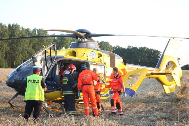 Znów potrzebny był helikopter - zdjęcia