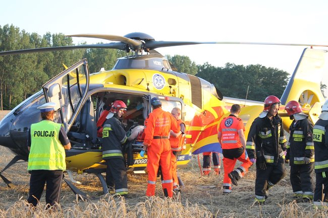 Znów potrzebny był helikopter - zdjęcia