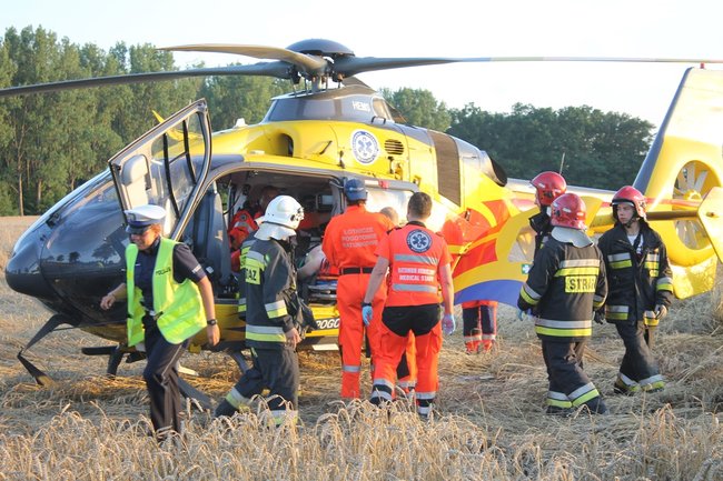 Znów potrzebny był helikopter - zdjęcia