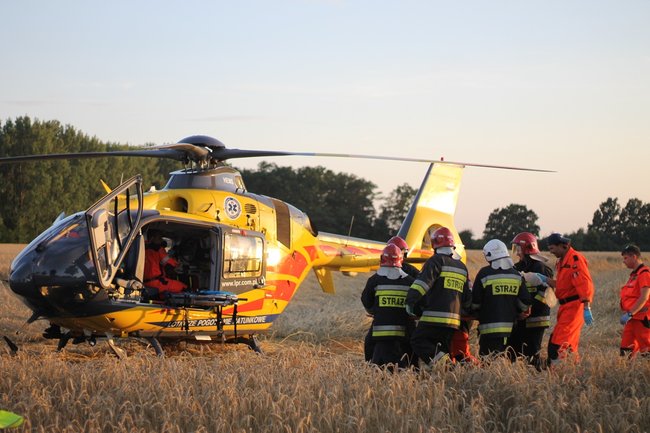 Znów potrzebny był helikopter - zdjęcia