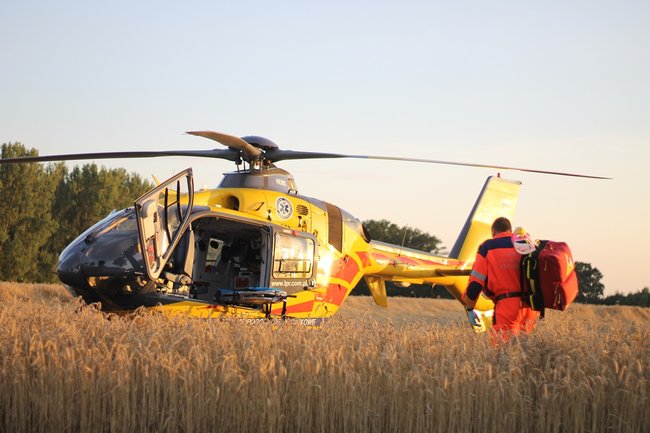 Znów potrzebny był helikopter - zdjęcia