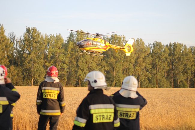 Znów potrzebny był helikopter - zdjęcia