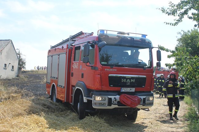 Płomienie sięgały trzech metrów - zdjęcia