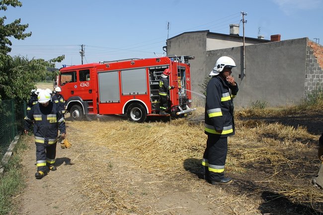 Płomienie sięgały trzech metrów - zdjęcia