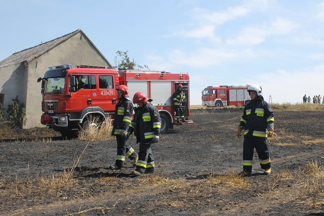 Płomienie sięgały trzech metrów - zdjęcia