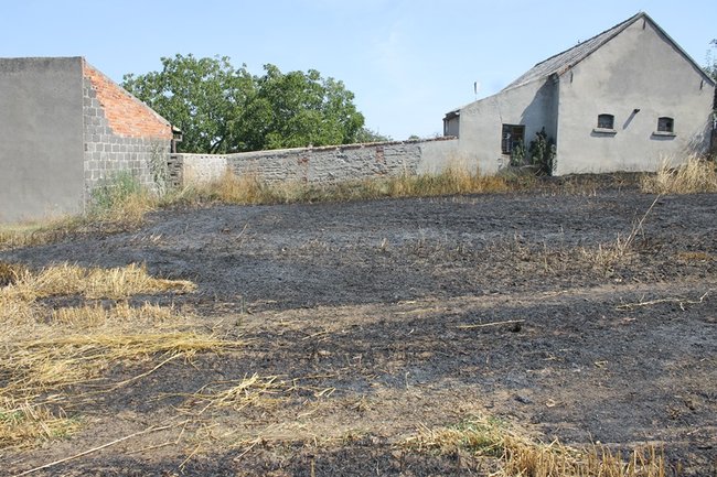 Płomienie sięgały trzech metrów - zdjęcia
