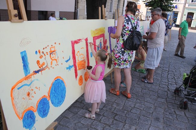 Rynek pełen kolorów - zdjęcia