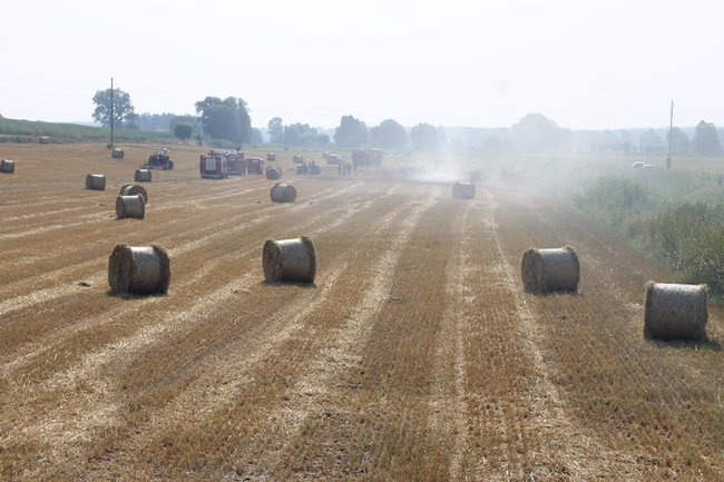 Ogień zbiera żniwo - zdjęcia