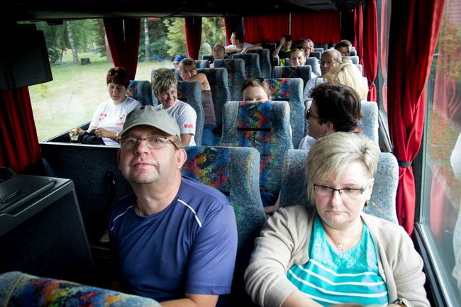 Autokarem na start - zdjęcia