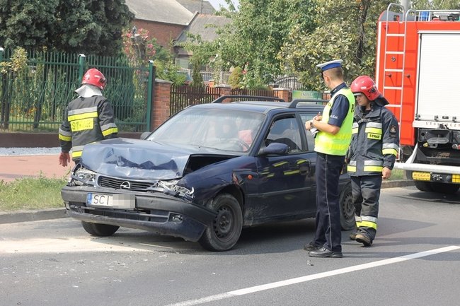 Nie wyhamował w porę - zdjęcia