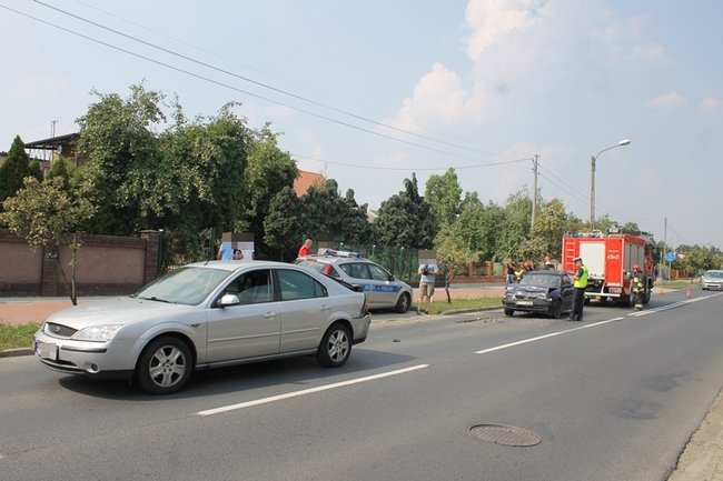 Nie wyhamował w porę - zdjęcia