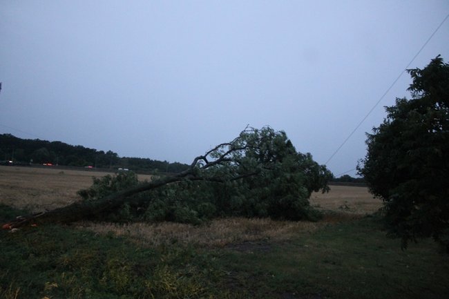 Nawałnica przeszła przez powiat- zdjęcia