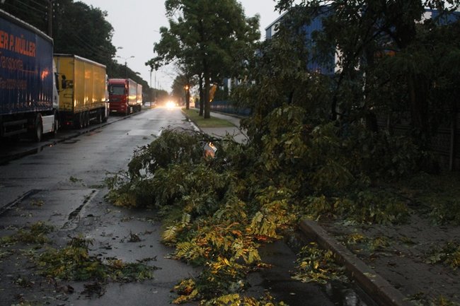 Nawałnica przeszła przez powiat- zdjęcia