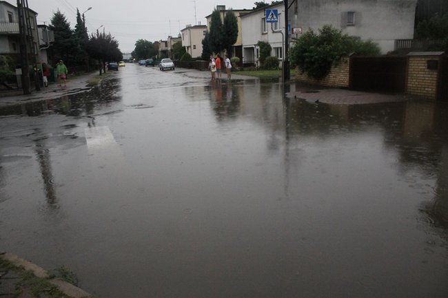 Nawałnica przeszła przez powiat- zdjęcia