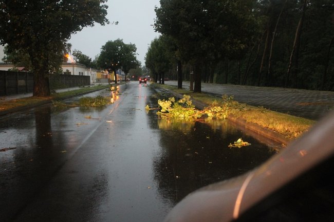 Nawałnica przeszła przez powiat- zdjęcia