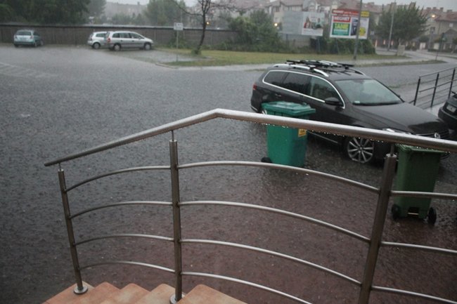 Nawałnica przeszła przez powiat- zdjęcia