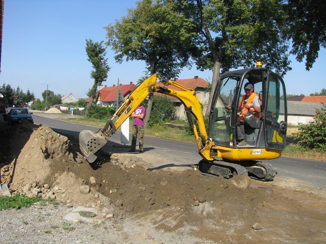 Ludzkie kości w centrum wioski - zdjęcia