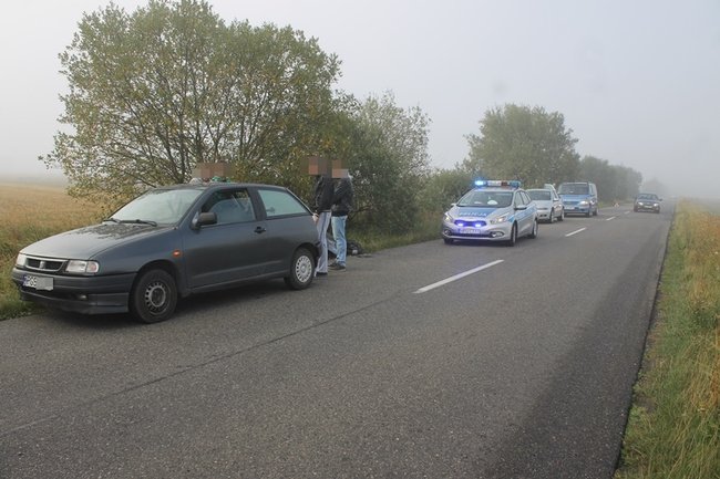 Próbował hamować, było za późno - zdjęcia