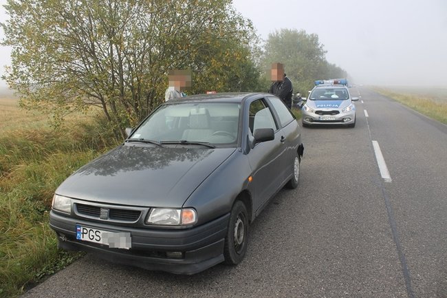 Próbował hamować, było za późno - zdjęcia