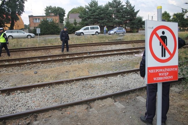 Zginął przechodząc przez tory - zdjęcia