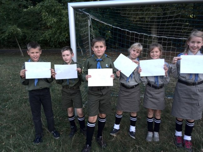 Jesienne harce w lesie - zdjęcia