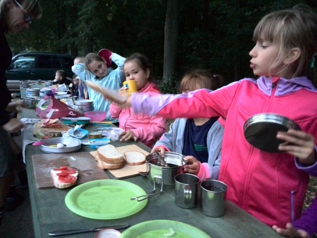 Jesienne harce w lesie - zdjęcia