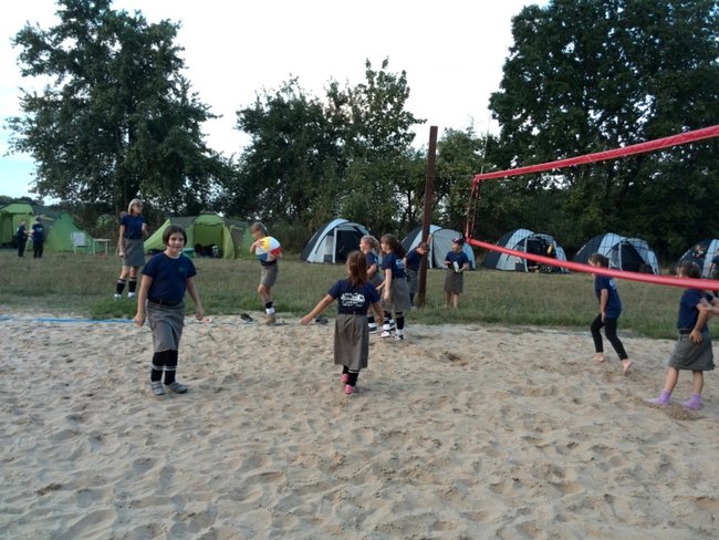 Jesienne harce w lesie - zdjęcia