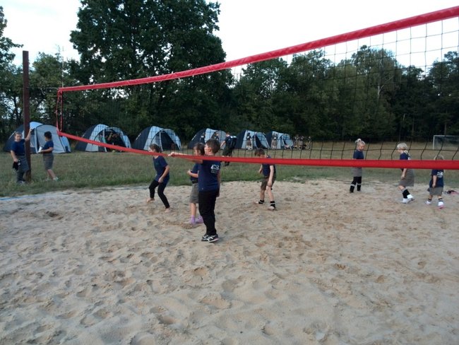 Jesienne harce w lesie - zdjęcia