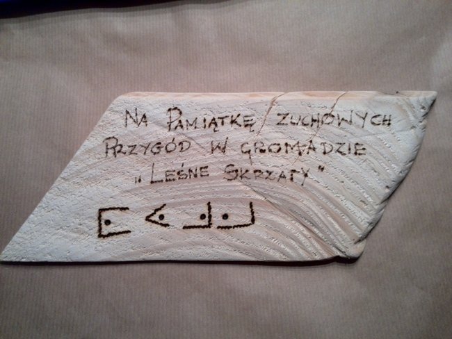 Jesienne harce w lesie - zdjęcia