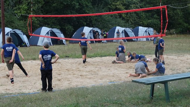 Jesienne harce w lesie - zdjęcia