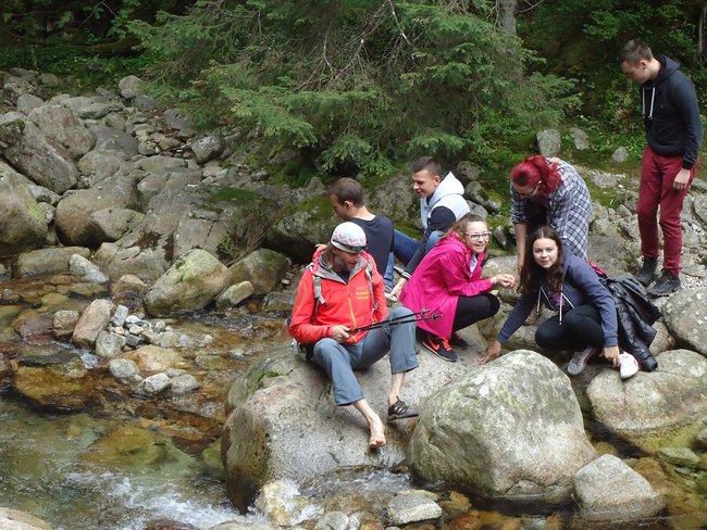 Geografii uczyli się w Tatrach - zdjęcia