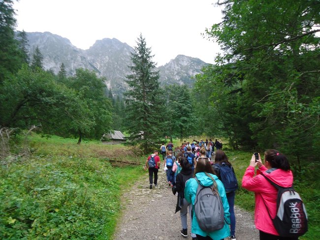 Geografii uczyli się w Tatrach - zdjęcia