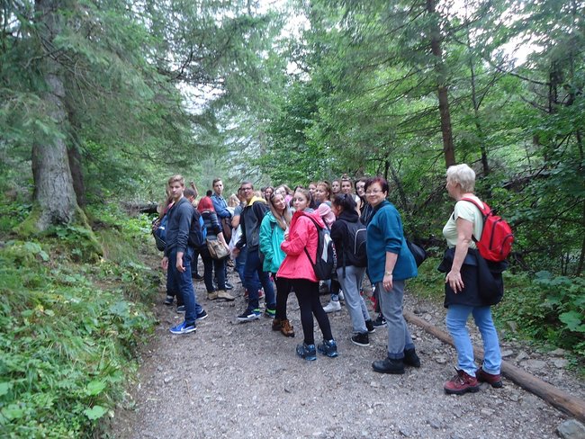 Geografii uczyli się w Tatrach - zdjęcia