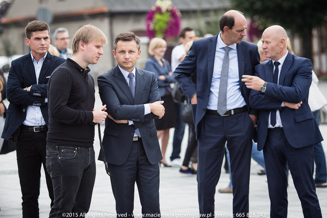 Tłum powitał prezydenta - fotorelacja