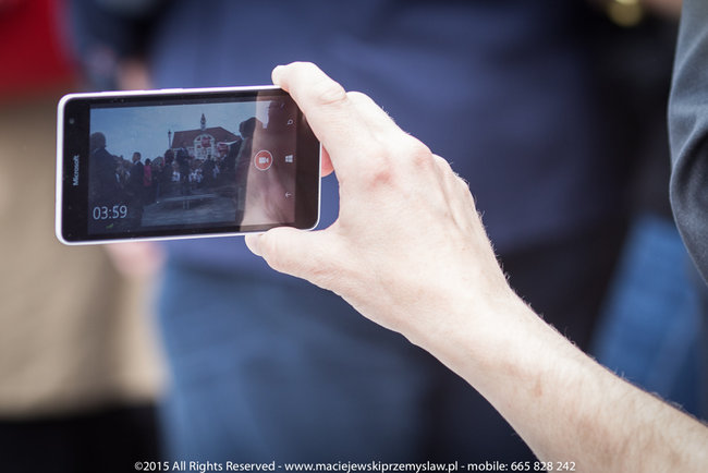 Tłum powitał prezydenta - fotorelacja