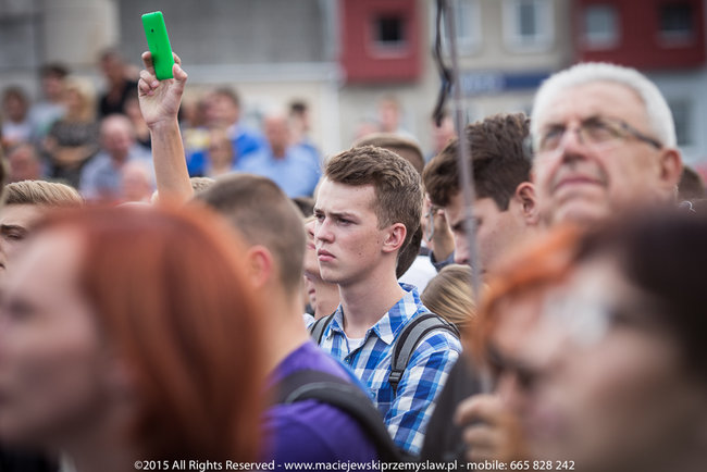 Tłum powitał prezydenta - fotorelacja