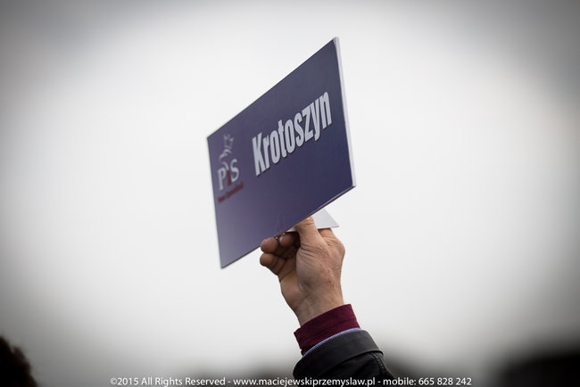 Tłum powitał prezydenta - fotorelacja