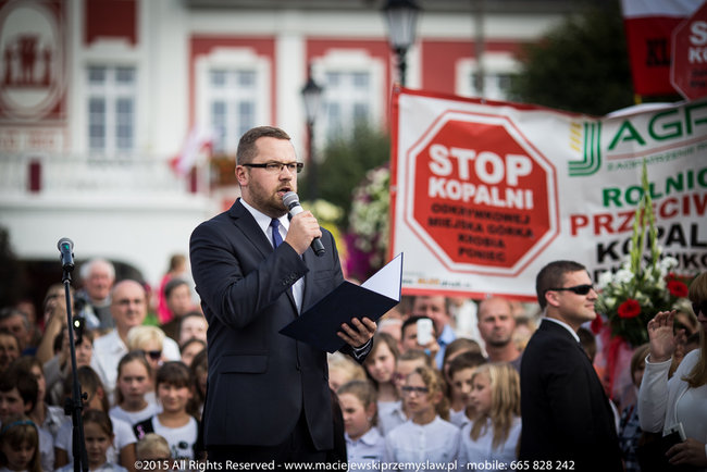 Tłum powitał prezydenta - fotorelacja