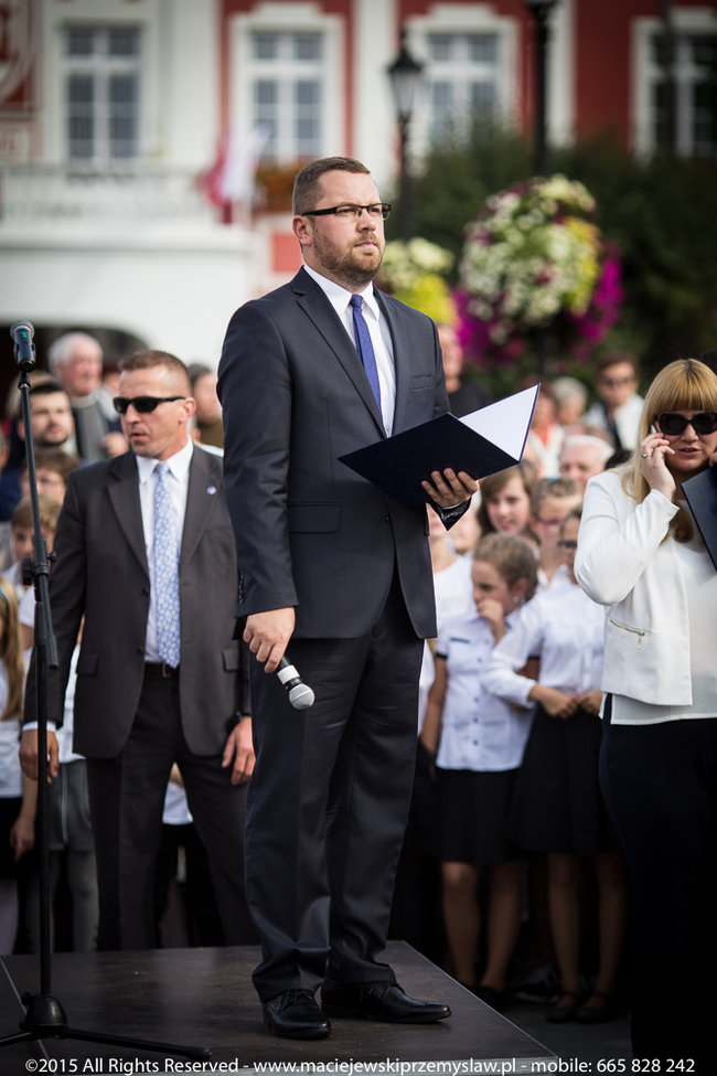 Tłum powitał prezydenta - fotorelacja