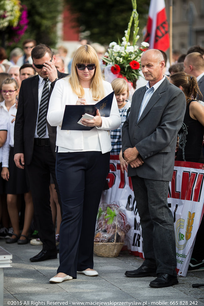 Tłum powitał prezydenta - fotorelacja